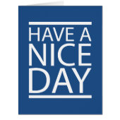 クラシック青 – Have a Nice Day (正面)