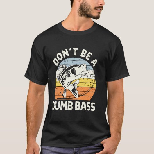 クラシック面白い馬鹿なバスになるな大人ユーモアパパ Tシャツ (正面)