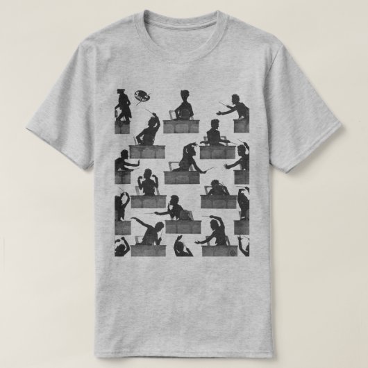 クラシック音楽のコンダクター-ヴィンテージMahler Tシャツ (デザイン正面)