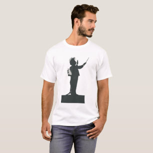 クラシック音楽のコンダクター-野生の毛-グリーグ Tシャツ