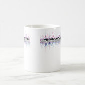 クラシック音楽 楽器 ピアノ キーボード 音楽 なし コーヒーマグカップ (中央)