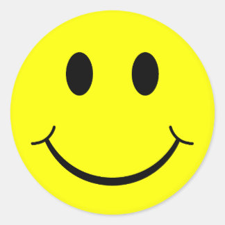 クラシック顔 ラウンドシール