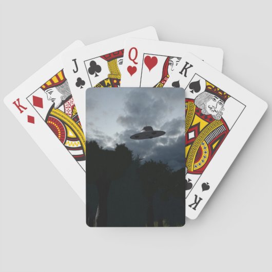 クラシック飛んでいるソーサートランプ トランプ (裏面)