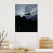 クラシック飛んでいる皿ポスター ポスター (キッチン)