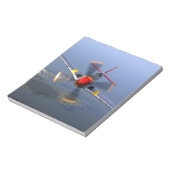 クラシック飛行機 ノートパッド (回転)