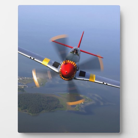 クラシック飛行機 フォトプラーク (正面)
