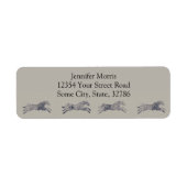 クラシック馬型 ラベル (正面)