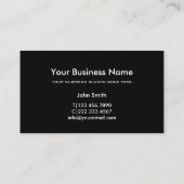 クラシック駆除剤の有害生物防除鉄格子 名刺 (裏面)