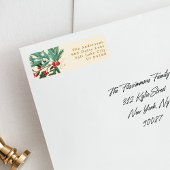 クラシック魅惑差出人住所 ラベル