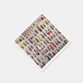 クラシック魚釣りルスサンダー_コーブ スタンダードカクテルナプキン (角)