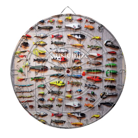 クラシック魚釣りルスサンダー_コーブ ダーツボード (正面)