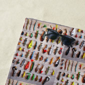 クラシック魚釣りルスサンダー_コーブ ビーチタオル (インサイチュ)