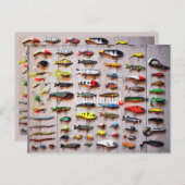 クラシック魚釣りルスサンダー_コーブ ポストカード (正面/裏面)