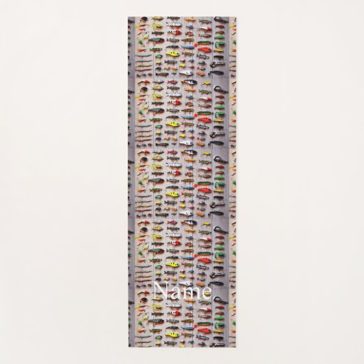 クラシック魚釣りルスサンダー_コーブ ヨガマット (正面)