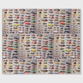 クラシック魚釣りルスサンダー_コーブ ラッピングペーパー (フラット)