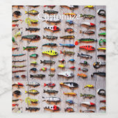 クラシック魚釣りルスサンダー_コーブ ワインラベル (シングルラベル)