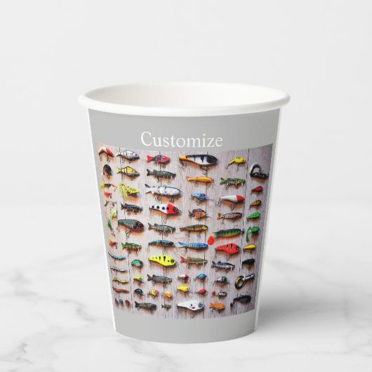 クラシック魚釣りルスサンダー_コーブ 紙コップ (正面)