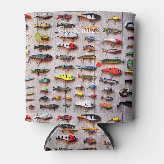 クラシック魚釣りルスサンダー_コーブ 缶クーラー (正面)