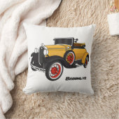 クラシック黄色の車1931 クッション (ブランケット)