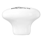 クラシック黄色の車1931 セラミックノブ (側面)