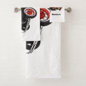 クラシック黄色の車1931 バスタオルセット (インサイチュ)