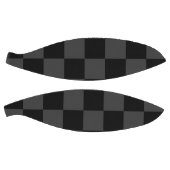 クラシック黒とモダンスモーキーの黒チェッカーボード バスケットボール (パネル)