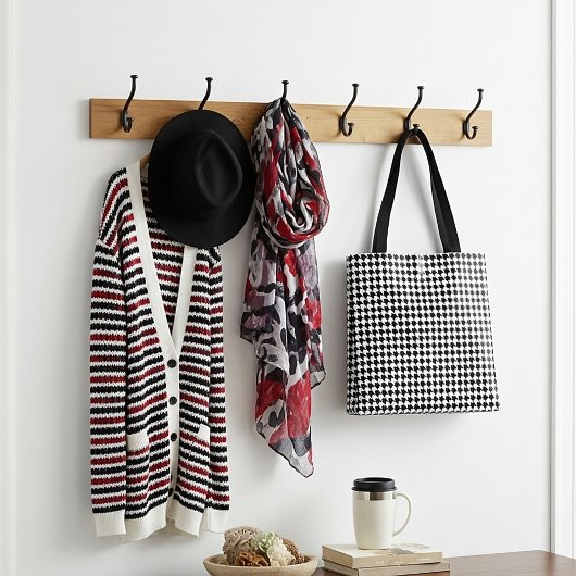 クラシック黒パタ千鳥格子のーン トートバッグ