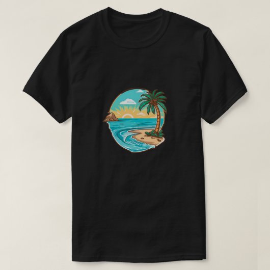 クラシック黒Tシャツ Tシャツ (デザイン正面)