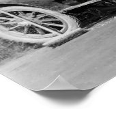 クラシック1914年の自動車事故 ポスター (角)