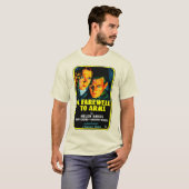 クラシック1930年映画ポスターTシャツ Tシャツ (正面フル)