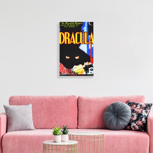 クラシック'1931' DRACULA Canvas Print キャンバスプリント (インサイチュ (リビング))