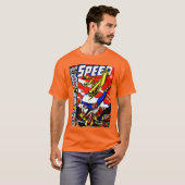 クラシック1940のスピード漫画Tシャツ Tシャツ (正面フル)