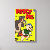 クラシック1940のPudgy Pig Canvas Print キャンバスプリント (正面)