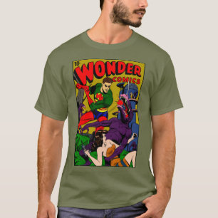 クラシック1940年の疑問に思漫画Tシャツ Tシャツ