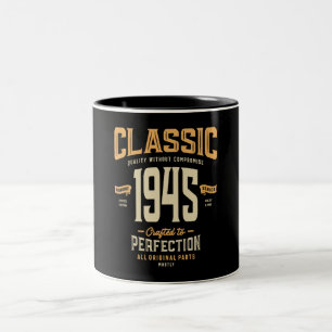 クラシック1945 78誕生日ツートーンコーヒーマグ ツートーンマグカップ