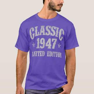 クラシック1947年限定誕生誕生年 Tシャツ