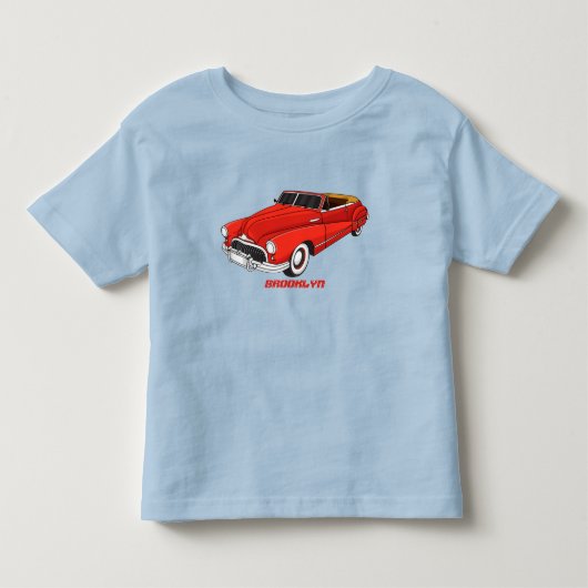 クラシック1948年自動車 トドラーTシャツ (正面)