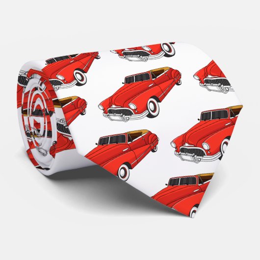 クラシック1948年自動車 ネクタイ (ロール)