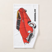 クラシック1948年自動車 バスタオルセット (ハンドタオル)