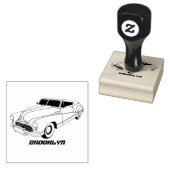 クラシック1948年自動車 ラバースタンプ (押印)