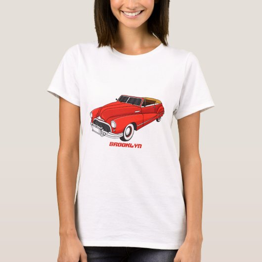 クラシック1948年自動車 Tシャツ (正面)