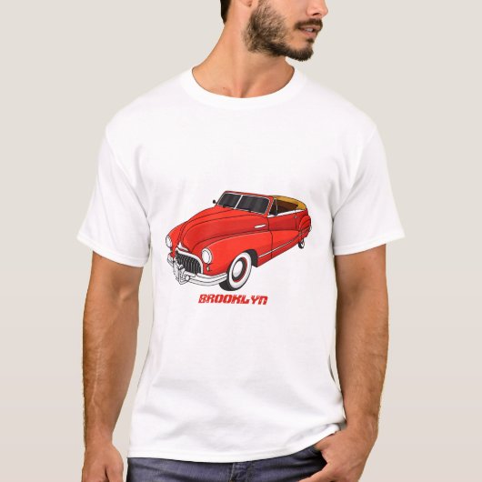 クラシック1948年自動車 Tシャツ (正面)