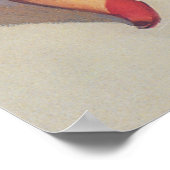 クラシック1950sヴィンテージピンアップガール ポスター (角)