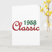 クラシック1953 カード (黄色い花)