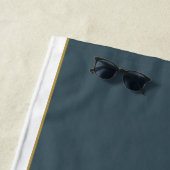 クラシック1955トラックガレージ ビーチタオル (インサイチュ)