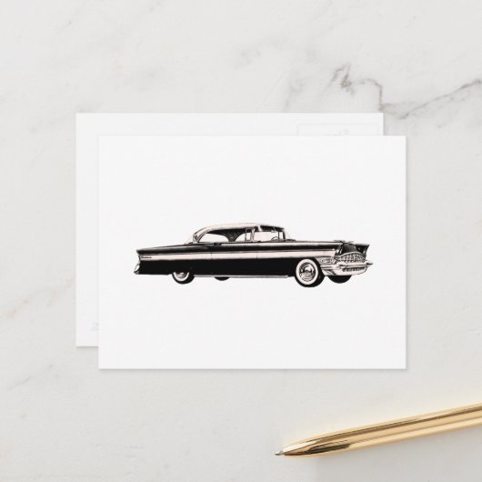 クラシック1956年パッカード・クリッパー ポストカード (正面/裏面インサイチュ)
