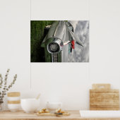 クラシック1959キャデラック ポスター (キッチン)