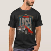 クラシック1964年製ロー・ライダー ビンテージカー Tシャツ (正面)