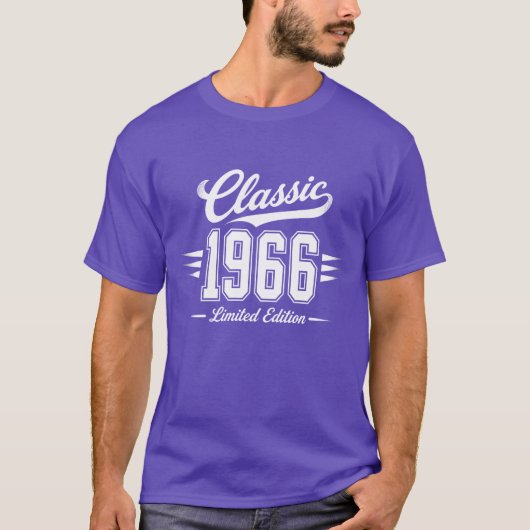 クラシック1966 誕生日 Tシャツ (正面)
