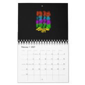 クラシック1973 カレンダー (2月 2027)